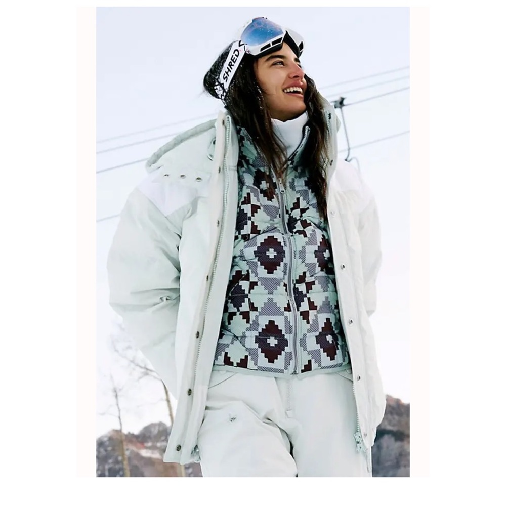 Free People Around the Block Ski Snow Jacket